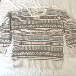 Hand loomed 90’s vintage sweater